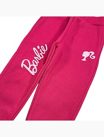 Barbie - pantalones de chándal estampados de corte holgado, con cintura elástica