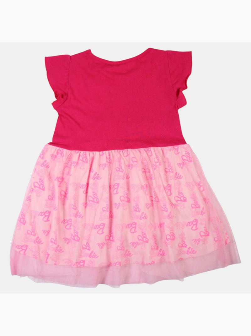 Barbie - Vestido Rosa fucsia - Kiabi