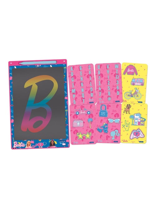 Barbie 11'' multicolor Eink aprendizaje dibujo Tableta con plantillas - Kiabi