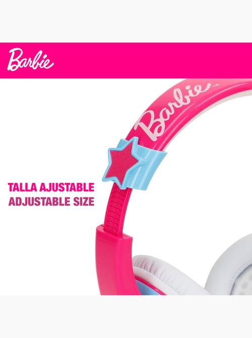 Barbie auriculares infantiles c/bluetooth - Kiabi