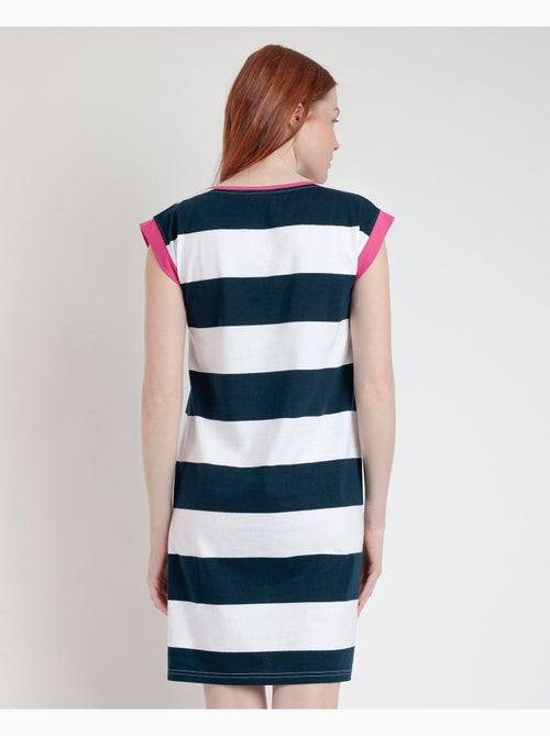 BARBIE Camisola Sin Mangas Barbie Stripes para Mujer - Kiabi BARBIE Camisola Sin Mangas Barbie Stripes para Mujer - Kiabi