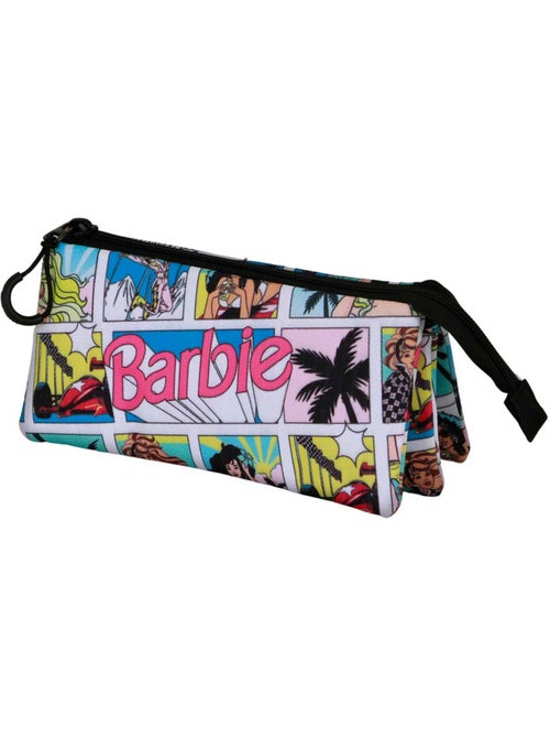 Barbie Comic Estuche Portatodo Triple, Multicolor - Kiabi Barbie Comic Estuche Portatodo Triple, Multicolor - Kiabi