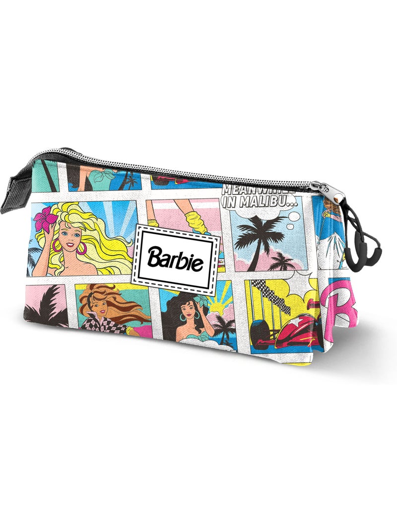 Barbie Comic Estuche Portatodo Triple, Multicolor Multicolor - Kiabi