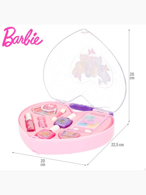 Barbie estuche maquillaje infantil corazón - Kiabi