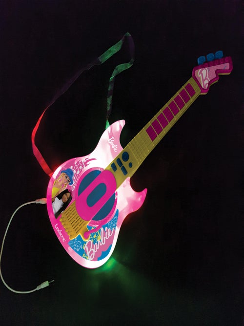Barbie Iluminación Electrónica Guitarrara con Micrófono en forma de gafas - Kiabi