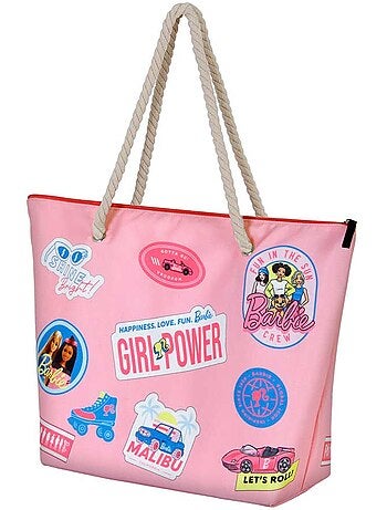 Barbie Malibu Bolsa de Playa Soleil, Rosa