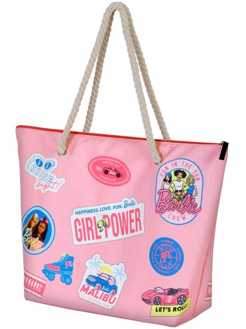 Barbie Malibu Bolsa de Playa Soleil, Rosa - Kiabi
