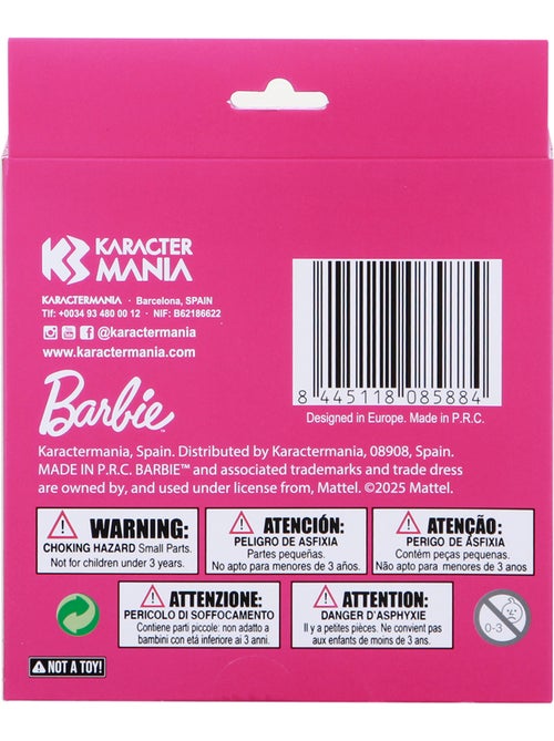 Barbie Mix Pack de 4 Marcadores Fluorescentes, Rosa - Kiabi Barbie Mix Pack de 4 Marcadores Fluorescentes, Rosa - Kiabi