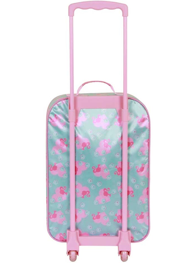 Barbie Pets Maleta Trolley Soft 3D, Rosa Rosa - Kiabi