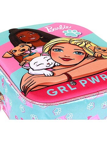 Barbie Pets Mochila 3D Elite, Rosa