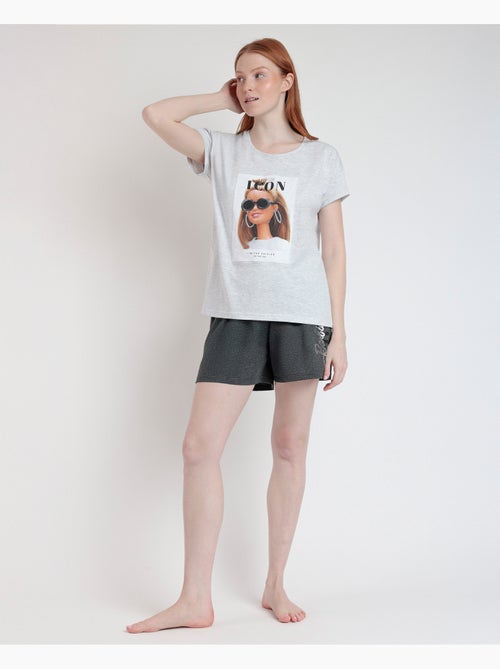 BARBIE Pijama Manga Corta Forever Icon para Mujer - Kiabi