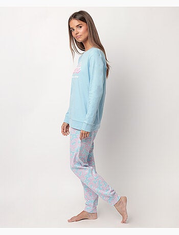 BARBIE Pijama Manga Larga Apres Ski para Mujer