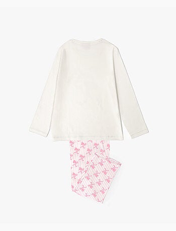 BARBIE Pijama Manga Larga Coquette Barbie para Niña