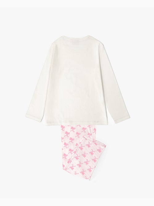 BARBIE Pijama Manga Larga Coquette Barbie para Niña - Kiabi BARBIE Pijama Manga Larga Coquette Barbie para Niña - Kiabi