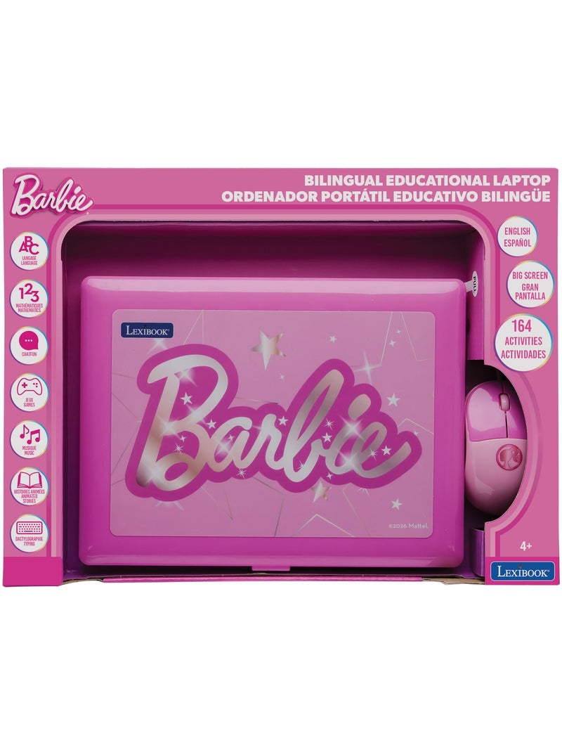 Barbie puertoátil educativo bilingüe con 164 actividades (EN/ES) Rosa - Kiabi