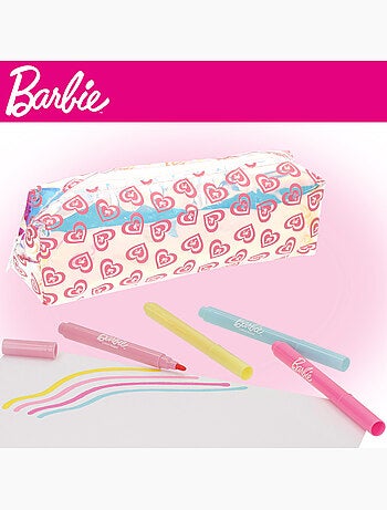 Barbie set de accesorios con mochila para colorear