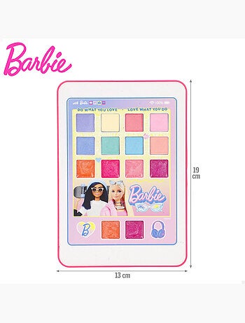 Barbie set de maquillaje infantil tablet