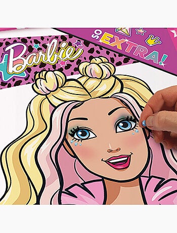 Barbie set maquillaje 3 en 1