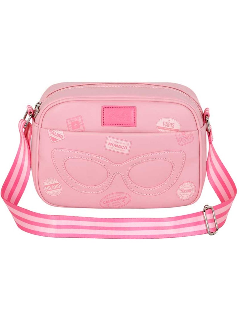 Barbie Travel Bolso Bandolera Fashion Pequeña, Rosa Rosa - Kiabi