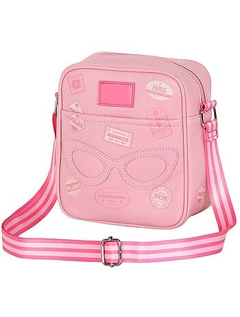 Barbie Travel Bolso Bandolera Sling Fashion, Rosa