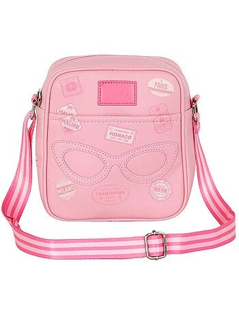 Barbie Travel Bolso Bandolera Sling Fashion, Rosa