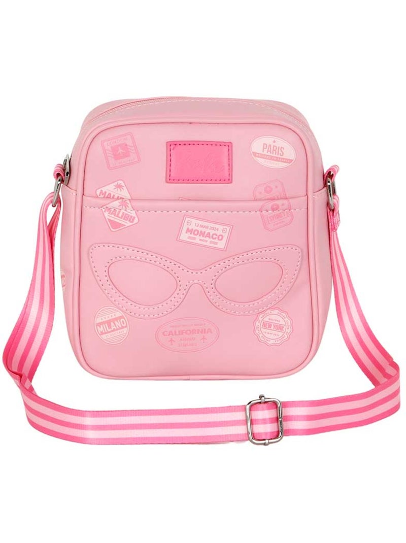 Barbie Travel Bolso Bandolera Sling Fashion, Rosa Rosa - Kiabi