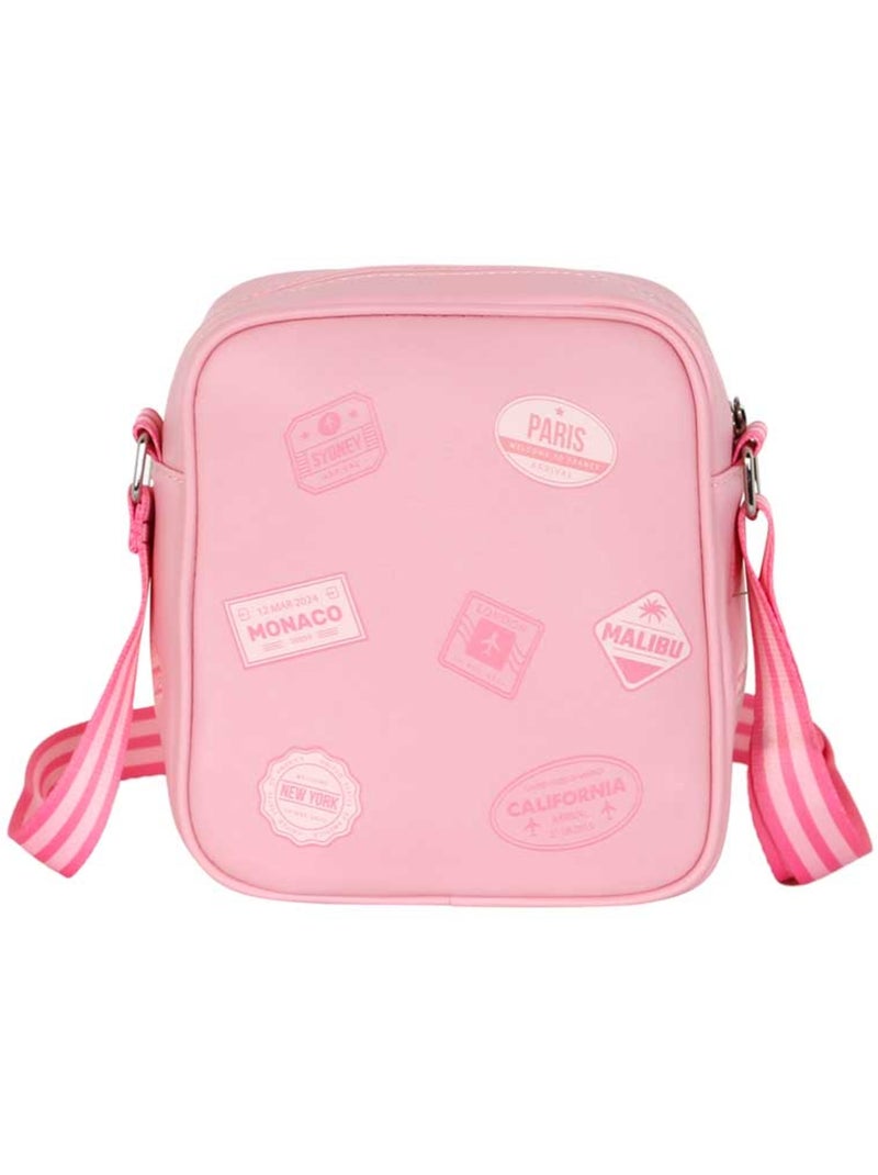 Barbie Travel Bolso Bandolera Sling Fashion, Rosa Rosa - Kiabi