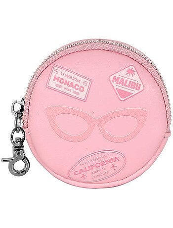 Barbie travel monedero cookie, rosa