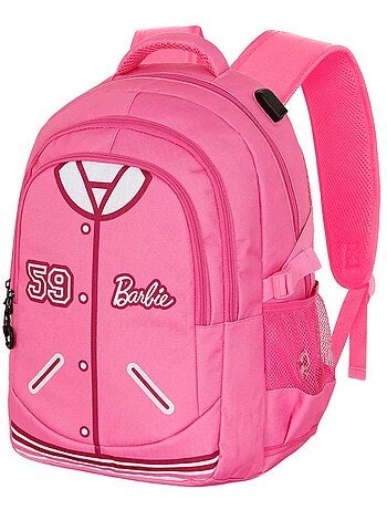Barbie Varsity Mochila Running PLUS, Rosa