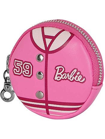 Barbie varsity monedero cookie, rosa