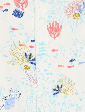 Barboteuse de manga corta 'Petit Béguin'