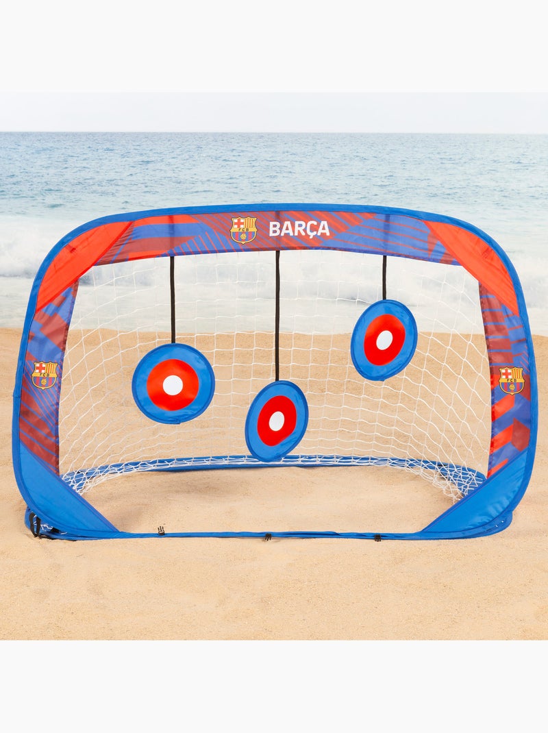 Barça portería 4 en 1 pop-up con diana 120x80x80 cm N/D - Kiabi