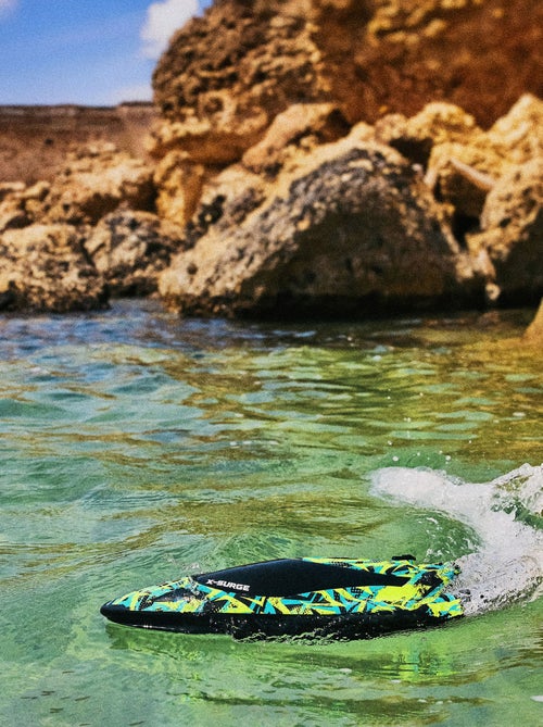 Barco radiocontrolado - OVERMAX - X-Surge - Luces LED - 35 km/h - 2 pilas - Kiabi