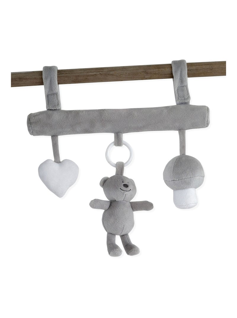 Barra de actividades para bebé Gris - Kiabi