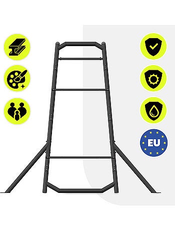 Barra de gimnasia hypermotion swing hyp21 para niños y adultos
