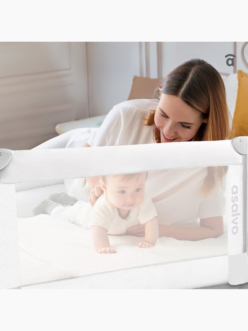 Barrera de 90cm para Cama Standard Asalvo Blanco - Kiabi