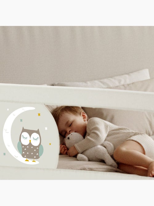 Barrera de Cama 2-1 de 150cm para cama Nido o Standard Buho Asalvo - Kiabi