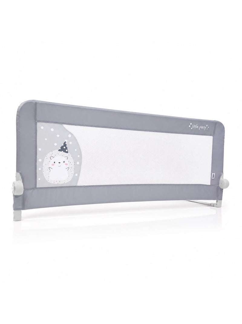 Barrera de cama 2-1 de 150cm para cama Nido o Standard Erizo Asalvo Gris claro - Kiabi
