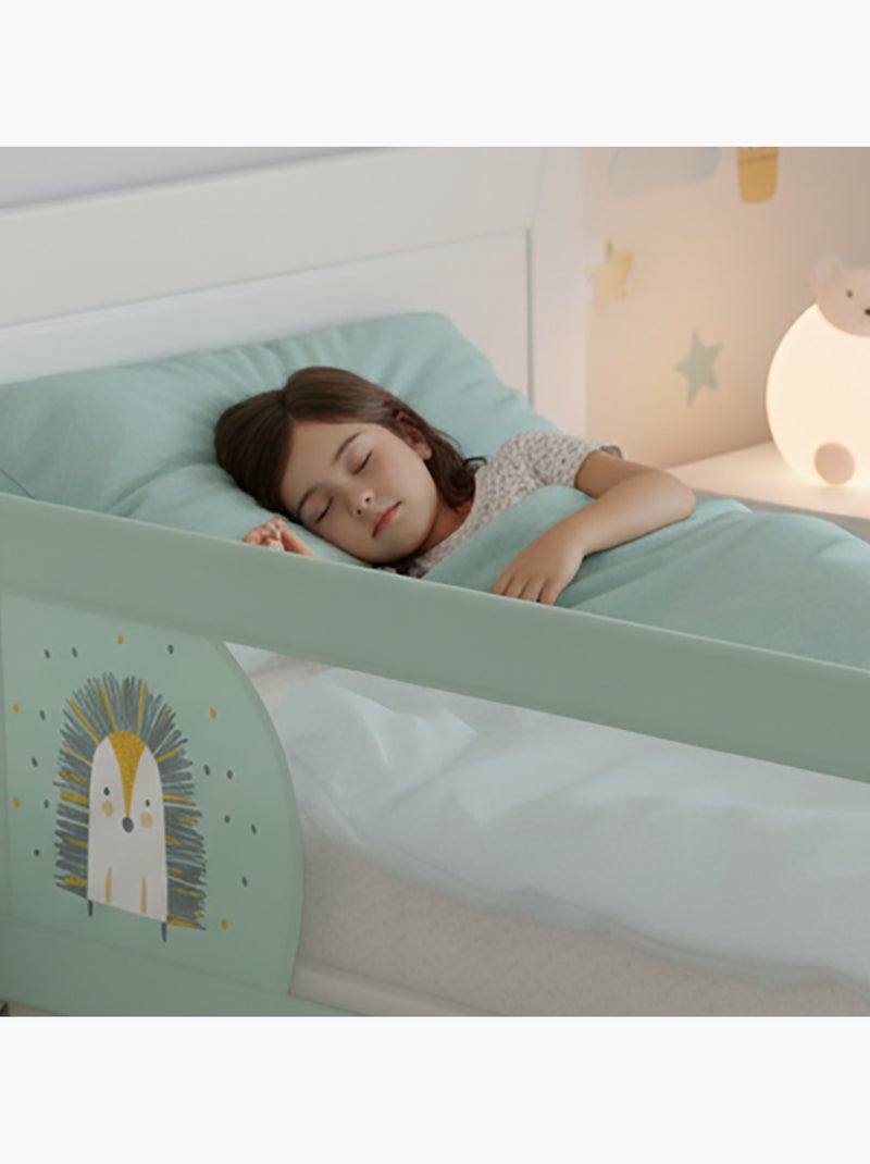 Barrera de Cama 2-1 de 150cm para cama Nido o Standard Erizo Asalvo Verde - Kiabi