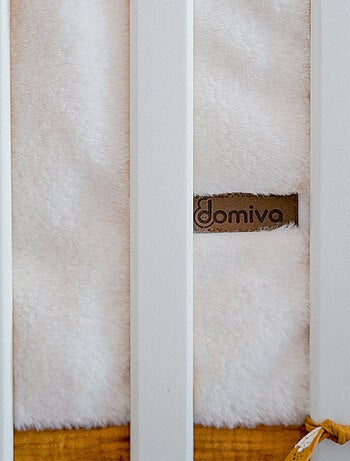 Barrera de cama acolchada de jersey jacquard con efecto de punto