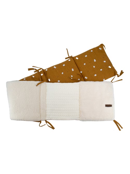 Barrera de cama acolchada de jersey jacquard con efecto de punto - Kiabi