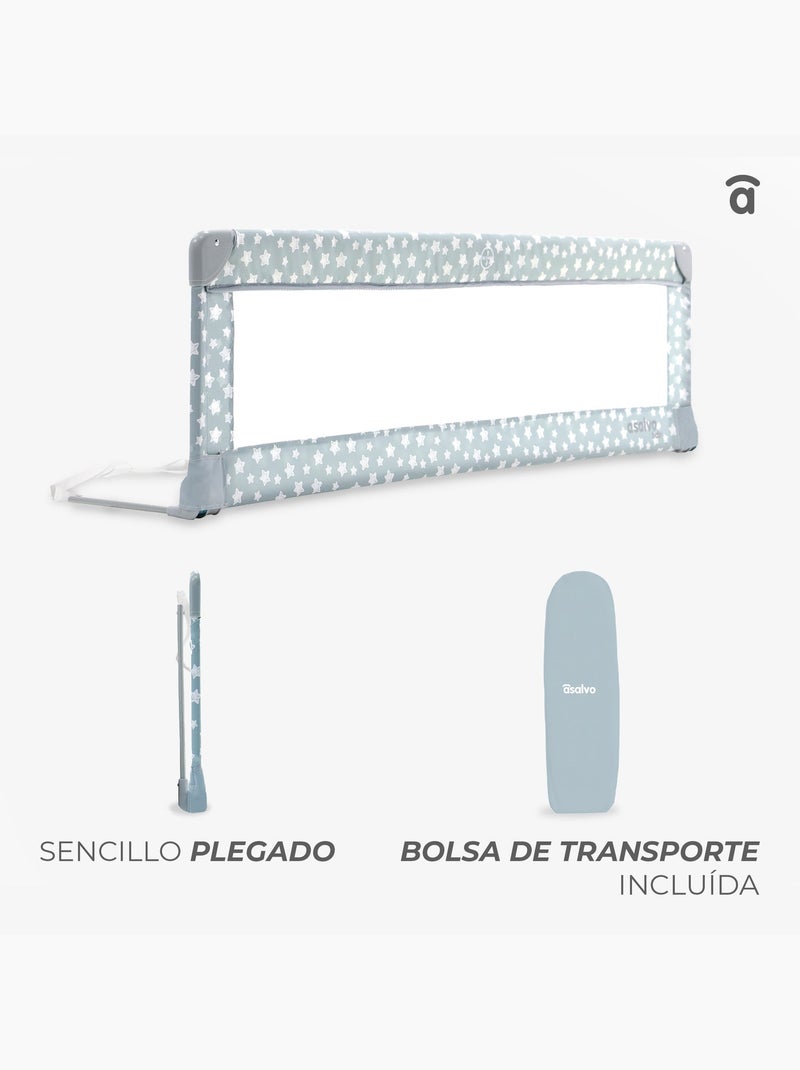 Barrera de Cama de 150cm para cama Standard Asalvo Blanco - Kiabi