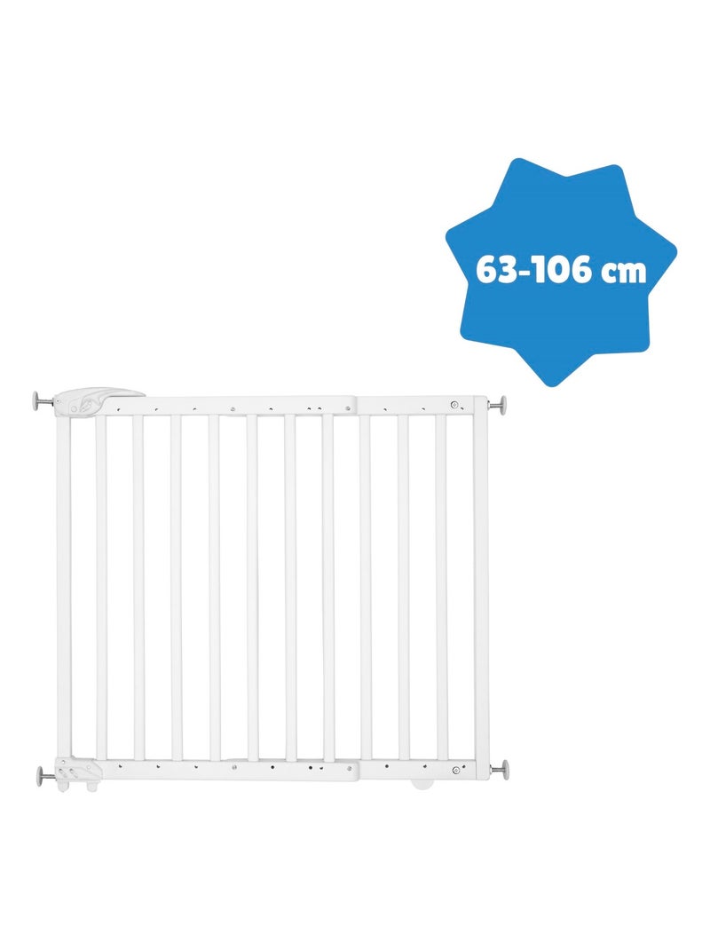 Barrera de seguridad extensible Deco Pop «Badabulle» Blanco - Kiabi