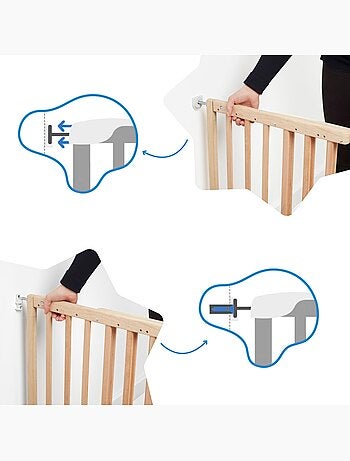 Barrera de seguridad extensible Deco Pop 'Badabulle'