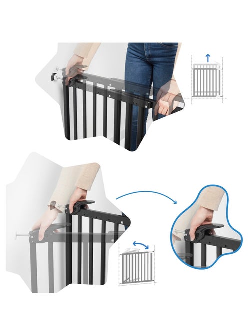 Barrera de seguridad extensible Deco Pop 'Badabulle' - Kiabi