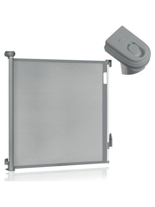Barrera de seguridad retráctil - LIONELO Thea - 85 x 145 cm - Sin umbral - Gris - Kiabi