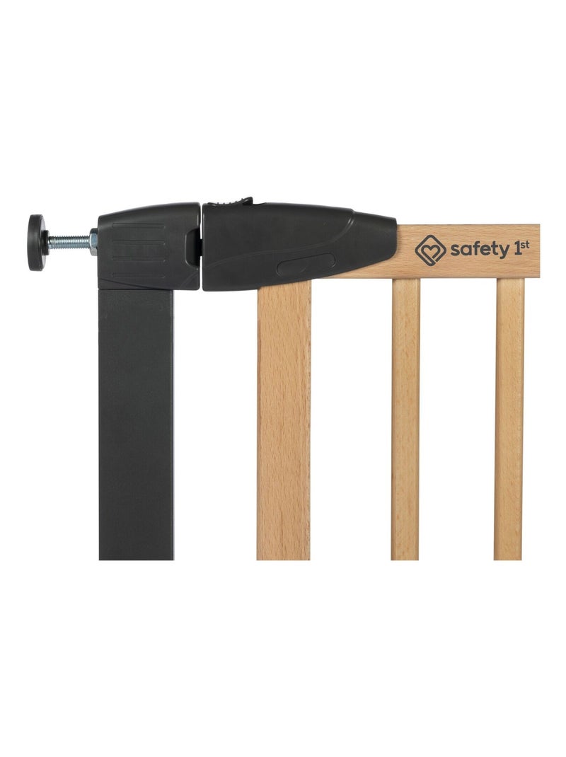 Barrera de seguridad Simply Close madera y metal Beige - Kiabi