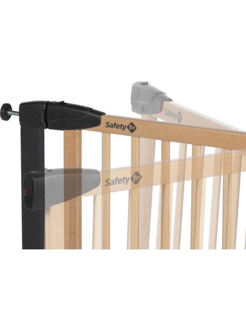 Barrera de seguridad Simply Close madera y metal Beige - Kiabi