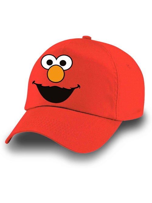 Barrio Sésamo Elmo Face Gorra Infantil, Rojo - Kiabi