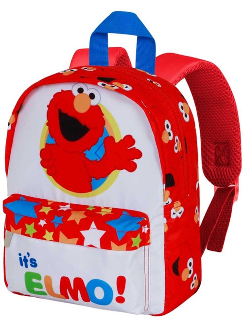 Barrio Sésamo Elmo Hello Mochila Preescolar Joy, Blanco - Kiabi